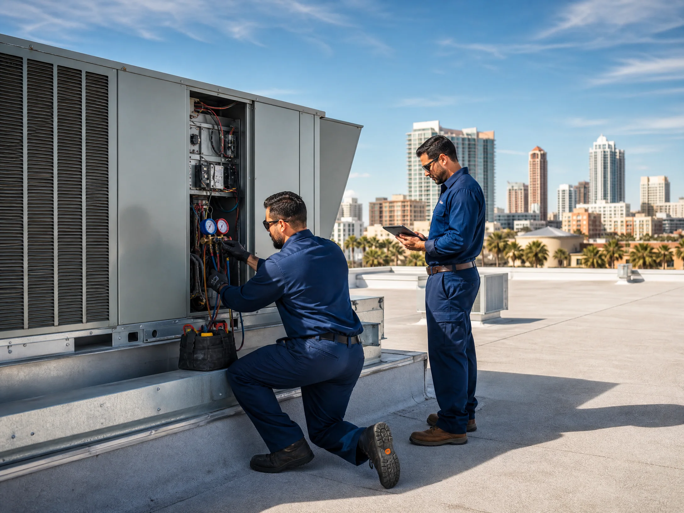 Commercial HVAC equipment